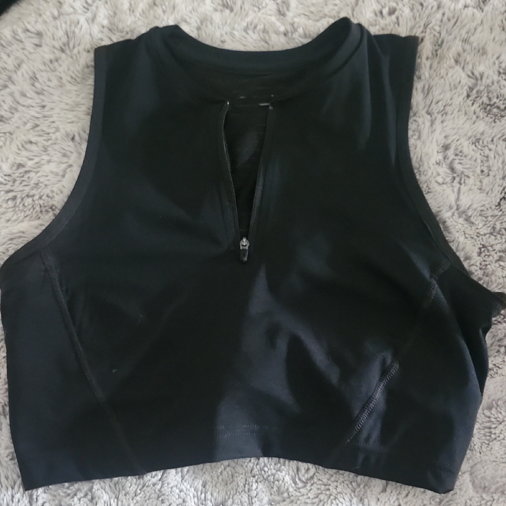 Nike Black Sleeveless Tank Top